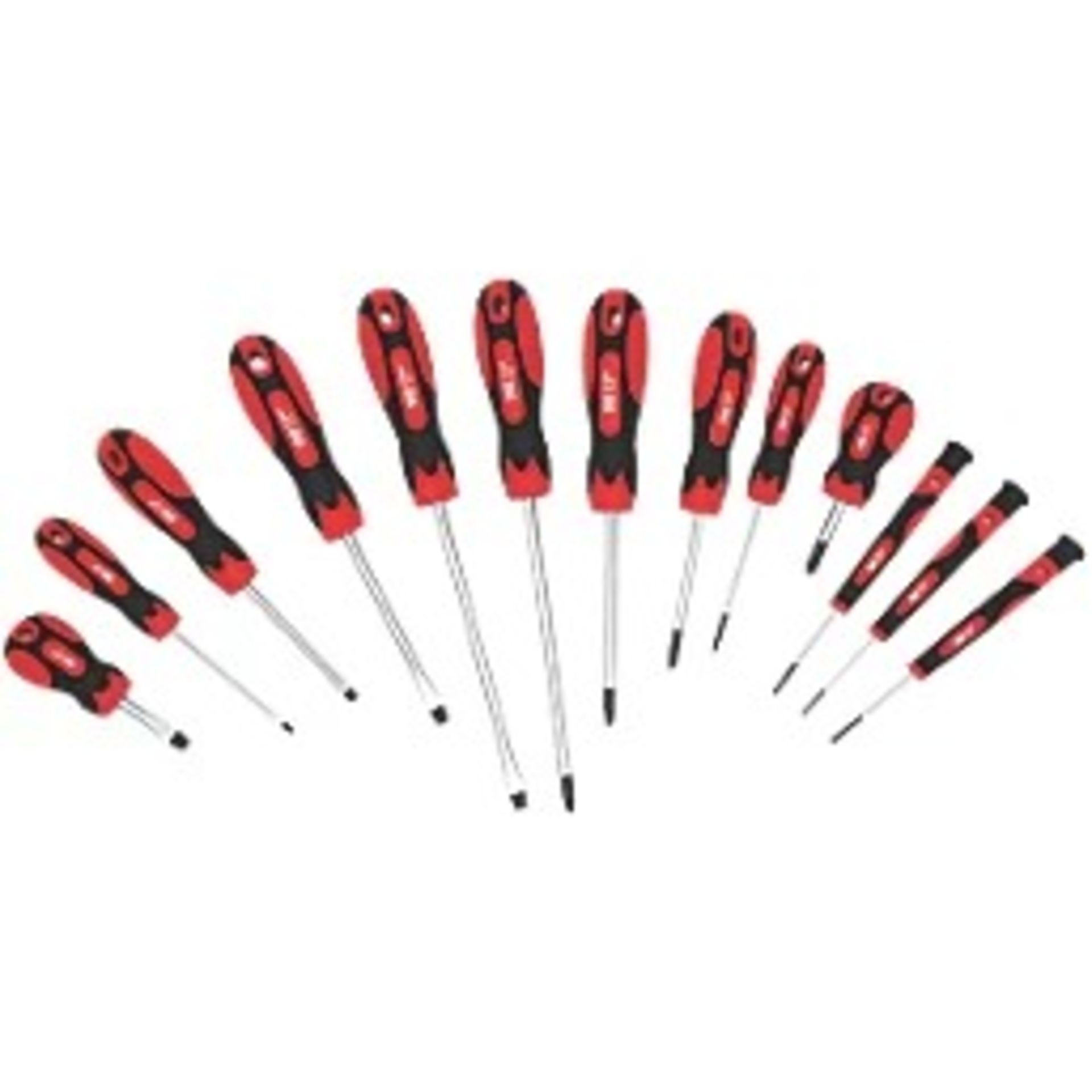 FORGE STEEL MIXED SCREWDRIVER SET 13 PIECES - ER 41