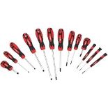 FORGE STEEL MIXED SCREWDRIVER SET 13 PIECES - ER 41