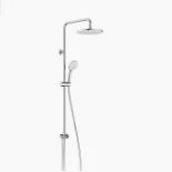 SWIRL SHOWER KIT WITH DIVERTER CHROME -ER41