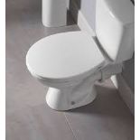 SOFT-CLOSE WITH QUICK-RELEASE TOILET SEAT DURAPLAST WHITE -ER41