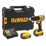 DEWALT DCD778P2T-SFGB 18V 2 X 5.0AH LI-ION XR BRUSHLESS CORDLESS COMBI DRILL - ER45