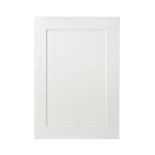GoodHome Artemisia Matt white classic shaker Highline Cabinet door (W)600mm (H)715mm (T)18mm - Er45