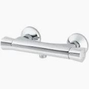 RIZE EXPOSED THERMOSTATIC MIXER SHOWER VALVE FIXED CHROME -ER41