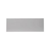GoodHome Balsamita Matt Grey Slab Drawerline Cabinet Door, (W)1000mm (H)356mm (T)16mm - ER40