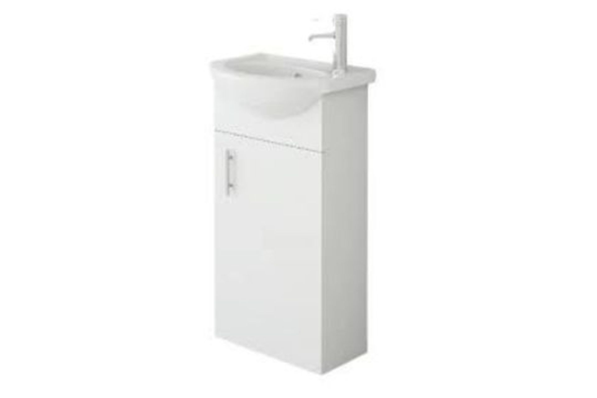 Veebath Bathroom Cloakroom Vanity Basin Cabinet Unit. - ER45