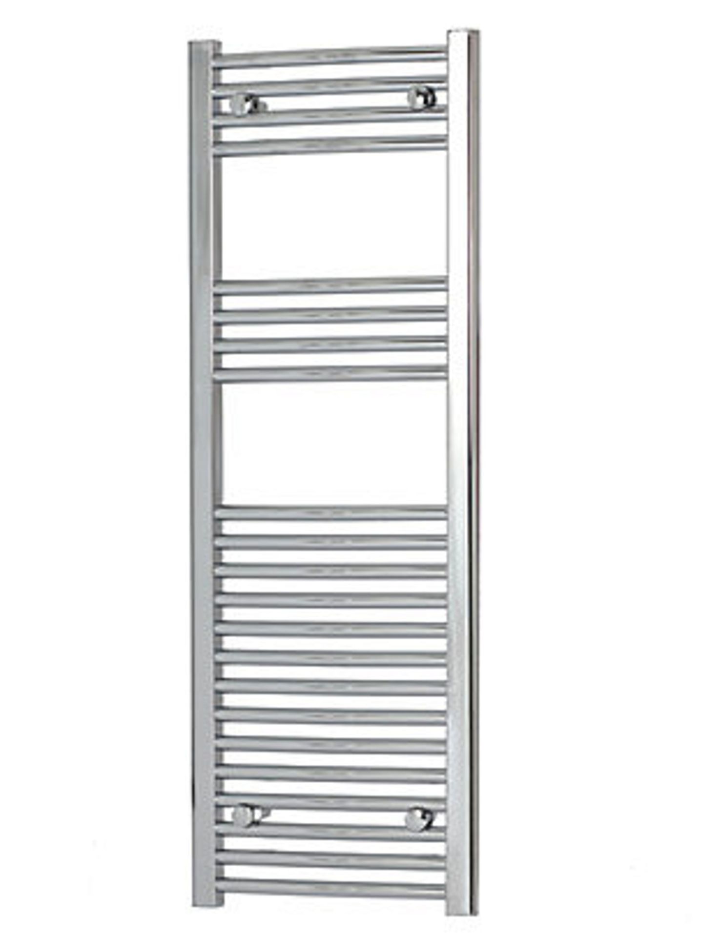 FLOMASTA CURVED Towel Warmer Radiator Chrome (H)1200mm x (W)400mm - 1058TU - ER45