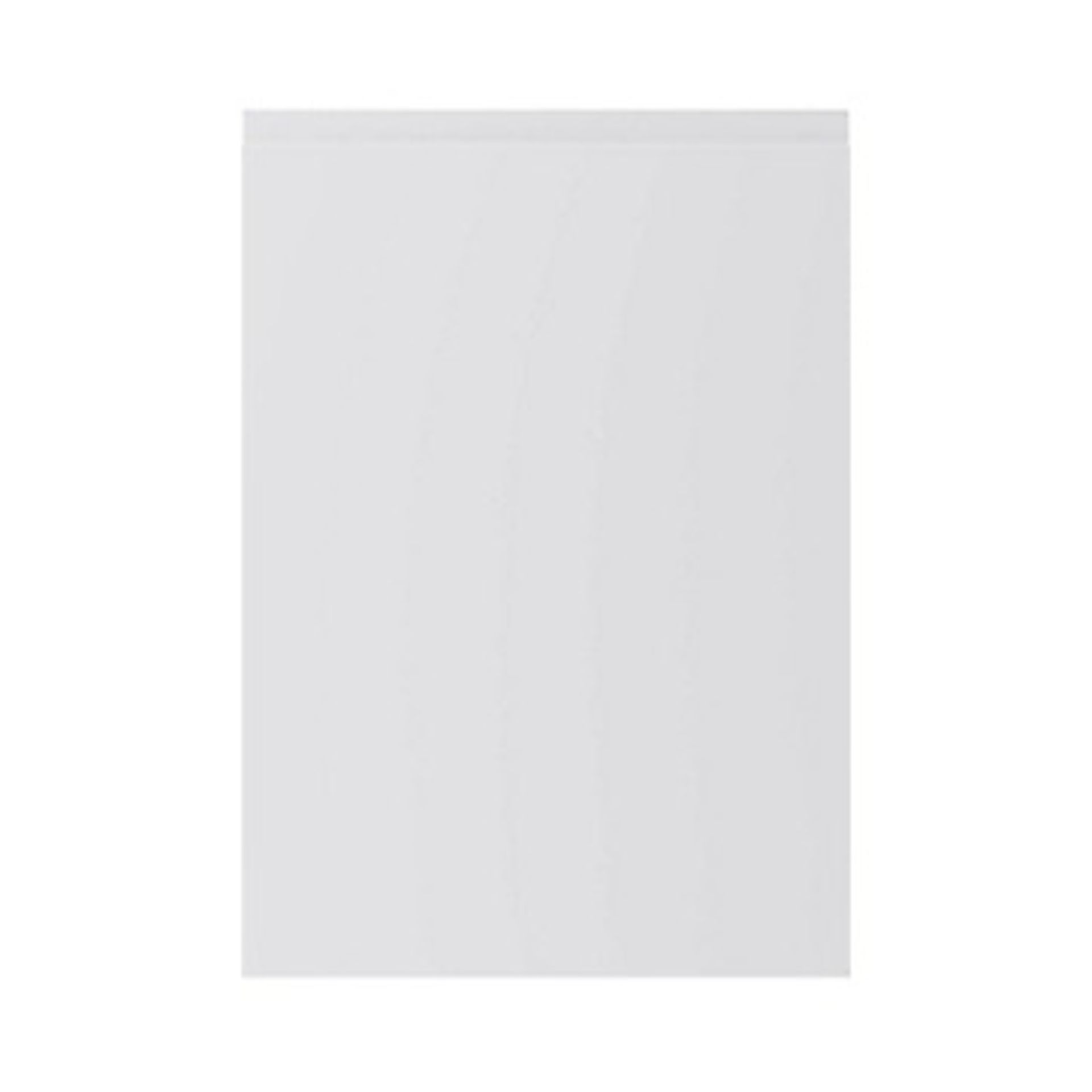 GoodHome Garcinia Gloss White Integrated Handle Highline Cabinet Door (W)500mm (H)715mm (T)19mm -