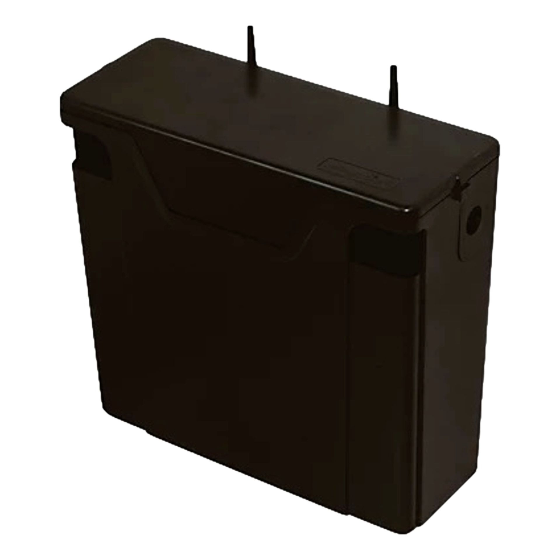 FLUIDMASTER COMPACT CONCEALED TOILET CISTERN BLACK 6/4LTR - ER45