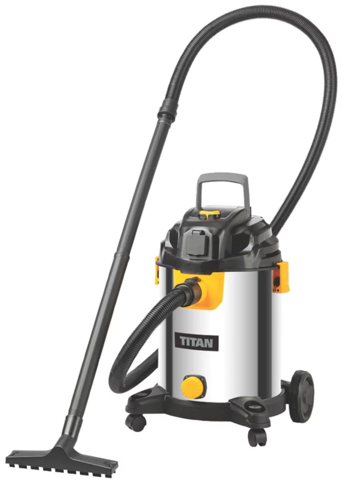 Titan TTB776VAC 1400W 30Ltr Wet & Dry Vacuum 220-240V - ER45