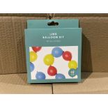 15 X BRAND NEW PACKS OF 30 LINK BALLOON KITS R15-12
