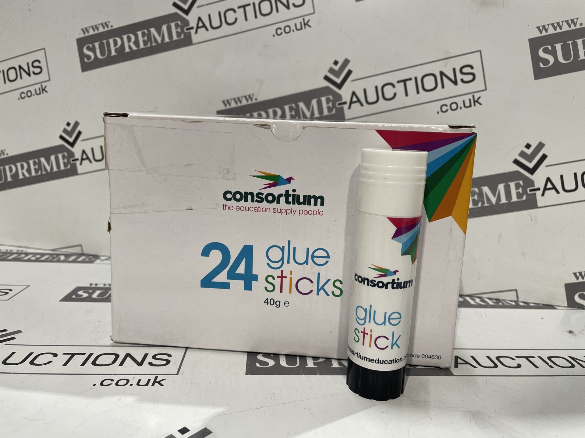 10 X BRAND NEW PACKS OF 24 40G CONSORTIUM GLUE STICKS R1.12