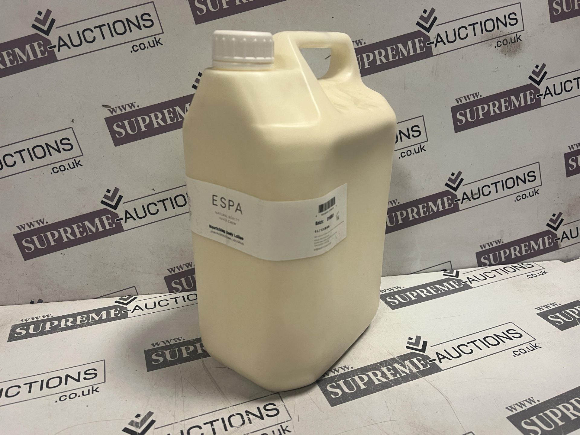 1x BRAND NEW ESPA (Professional) Nourishing Body Lotion 5000ml RRP £400 EACH. EBR5. A beautifully