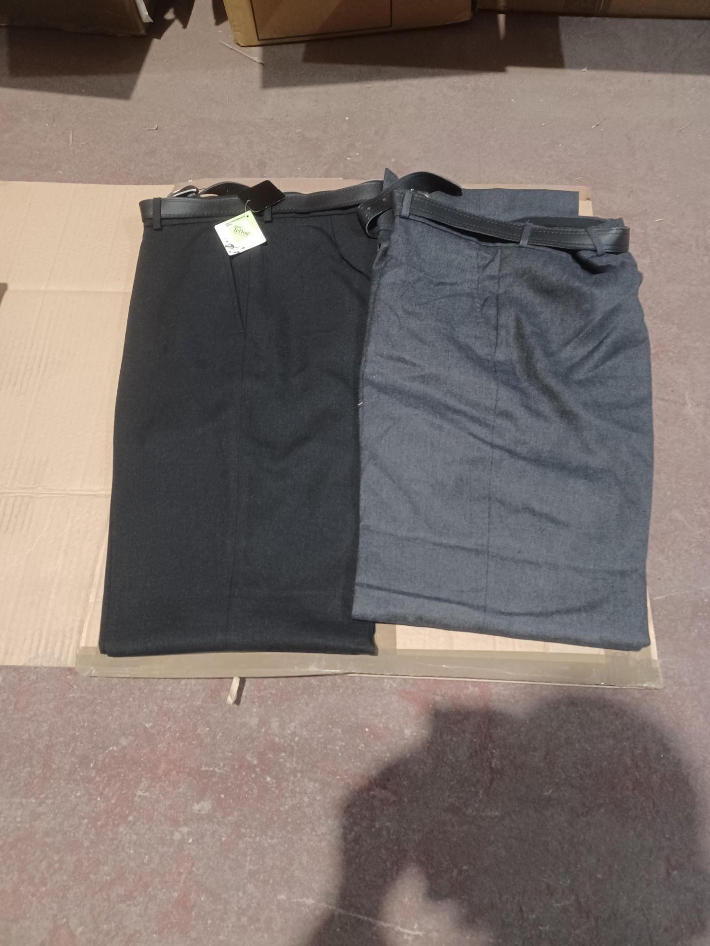 20 x Tailored Trousers with Belt in Various sizes & colours. DuPont Teflon Fabric Proctector