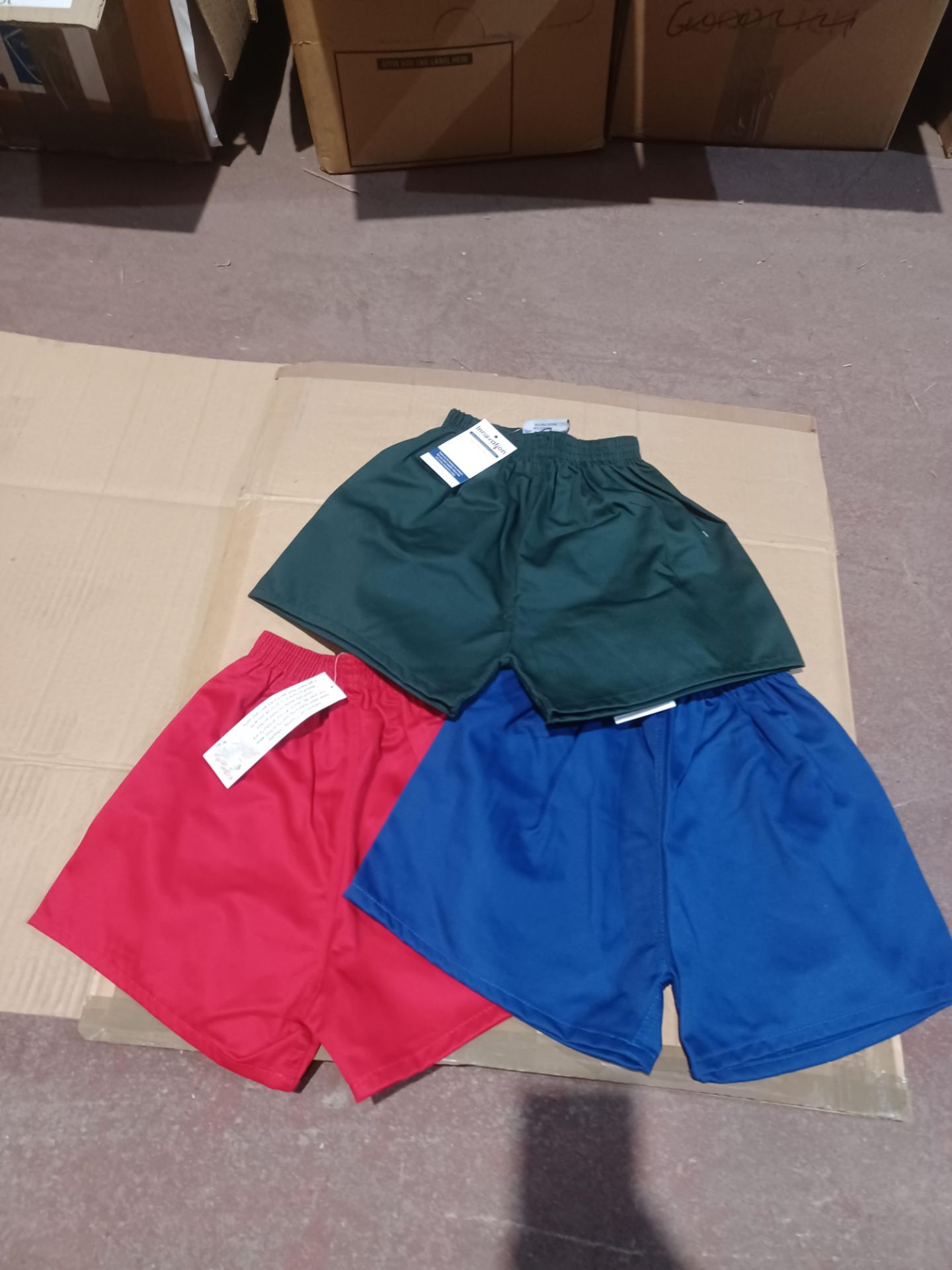 108 x Packaged Innovation Cotton Shorts in Various Sizes and Colours. RRP £12.12 each - R14 - Image 2 of 2