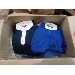 36 x Halbro Sportswear Polo Shirt in various colours & in Mixed Sizes. - RRP £31.09 each - R14