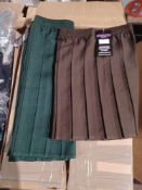 64 x Mixed Innovation Khaki Green & Brown Skirts in various Sizes. - R14