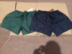 78 x Packaged Innovation Cotton Shorts in Various Sizes and Colours. RRP £12.12 each - R14