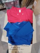 40 x Mixed Lot of Premium Fleece Jumpers & Cardigans in various sizes & colours. - R14
