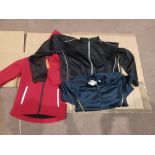 17 x Mixed Lot Clothing to include Jackets, Shorts, Tops and more in various Sizes and colours -