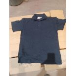 Approx 60 x Navy Blue Premium Polo Shirts in Various Sizes. RRP £13.99 each. - R14.