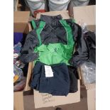 40 x Mixed Piece Clothing lot; to include Shorts, T Shirts, Jumpers, Jackets and much more. - R14