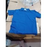 36 x Royal Blue Premium Polo Shirts in Various Sizes. RRP £13.99 each. - R14.