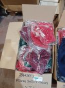 76 x Mixed Lot of Shorts in Mixed Colours & Sizes. - R14