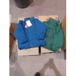 7 x Rugged Stuff Waterproof Jackets in assorted colours and Sizes. RRP £29.90 each. - R14