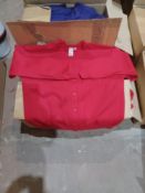 17 x Red Soft Fleece Kids Cardigans Assorted Sizes. RRP £15.99 each. - R14.