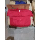 17 x Red Soft Fleece Kids Cardigans Assorted Sizes. RRP £15.99 each. - R14.