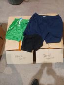 24 x Mixed Lot of Shorts in Blue, Fleeced, Tailored etc. - R14