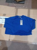 20 x Mixed Soft Cotton Premium Cardigans & Jumpers in Mixed Sizes. Blue. R14