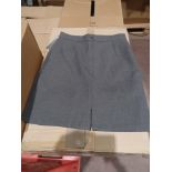 30 x Mixed Tailored Skirts in various Sizes. Grey & Brown. - R14