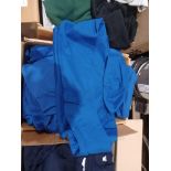 34 x Hubaco Soft Cotton Fleeced Hoodies in Blue & Various Sizes. RRP £25.88 each - R14