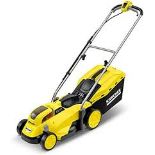 (ex346) Karcher LMO 18-36 Cordless Lawn Mower. - R13a.6. Lightweight and easy to manoeuvre, the