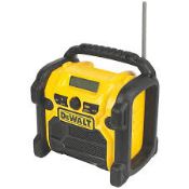 DeWalt 18V DAB Cordless Site radio DCR021-XJ. - R14.1. Cordless, compact and robust DAB job site