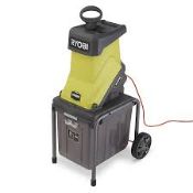 Ryobi RSH2545B Corded 2500W Impact Shredder. - PW. The two reversible hardened-steel blades are