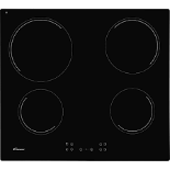 Candy CH64CCB 59cm Ceramic Hob - Black. - PW. Get creative in the kitchen with this ceramic hob from