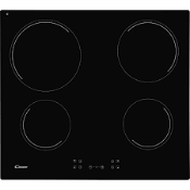 Candy CH64CCB 59cm Ceramic Hob - Black. - PW. Get creative in the kitchen with this ceramic hob from