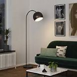 GoodHome Kotenay Matt Black LED Floor lamp. - PW. Complete your living space with this simple yet