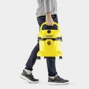 Karcher WD2 Plus Wet & Dry Vacuum. - PW. For the jobs too tough for your everyday vacuum, turn to