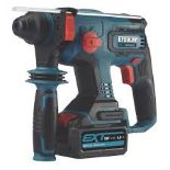 Erbauer EXT 18V 1 x 4Ah Li-ion Cordless SDS+ drill ERH18-Li. - R14.1. The powerful SDS Plus drill is