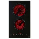 Cooke & Lewis CLCER30A 29cm Ceramic Hob - Black. - R13a.5. This 2 zone ceramic hob is ideal for