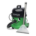 NUMATIC George GVE370 3-in-1 Cylinder Wet & Dry Vacuum Cleaner - Green & Black. - PW. - With 1060