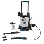 Mac Allister Corded Pressure washer 1.8kW MPWP1800-3. PW. This 1800w compact pressure washer is