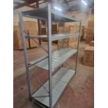 20 BAYS OF HEAVY DUTY GALVANISED RACKING. EACH BAY MEASURES 187CM (LONG) x 200CM (HIGH) x 60CM (