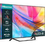 Brand new HISENSE 50" Smart 4K Ultra HD HDR QLED TV with Amazon Alexa A7 Series RRP £699