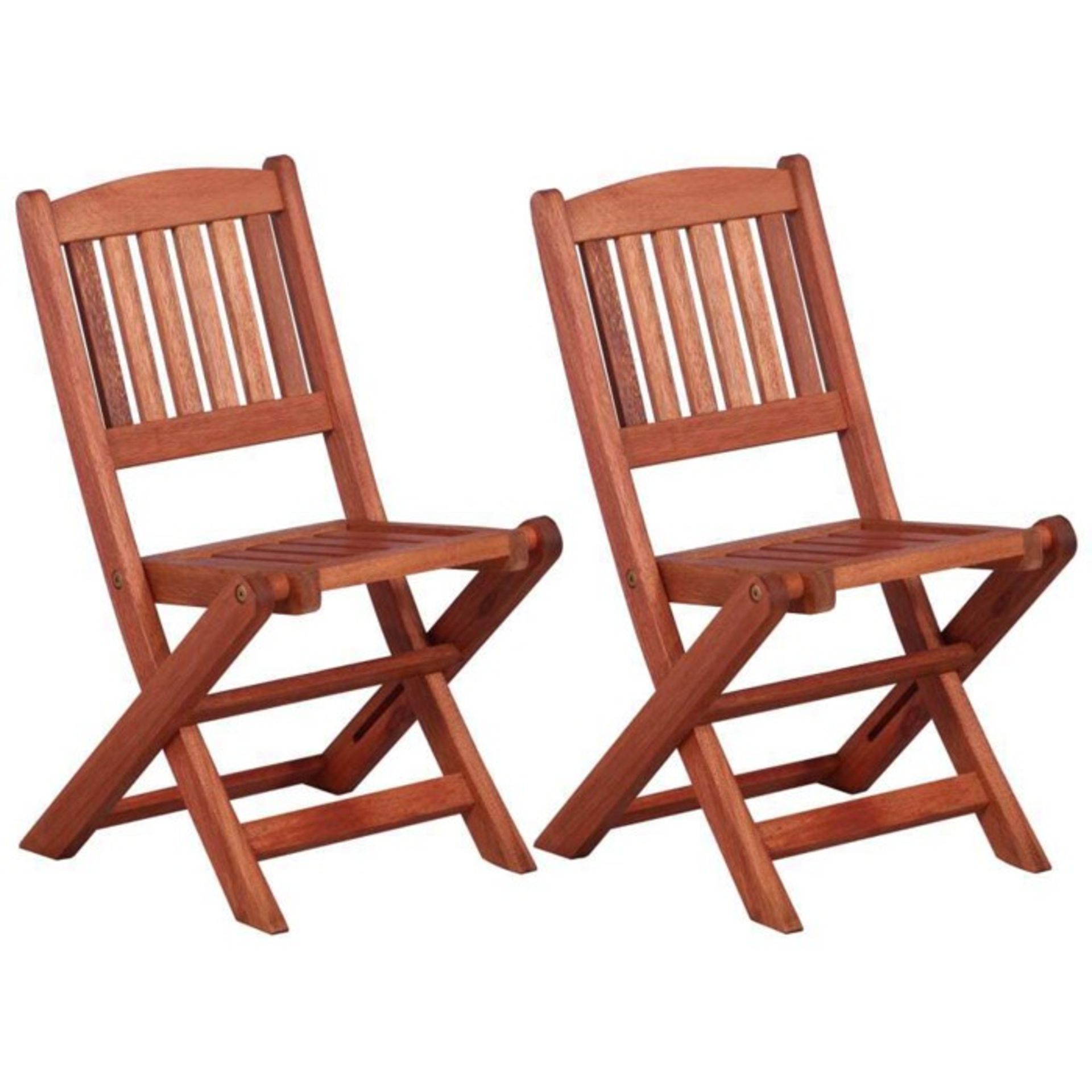 BRAND NEW JOHN LEWIS SET OF 2 WOODEN GARDEN CHAIRS. RRP £148.50. This pair of Venice garden dining - Image 2 of 2