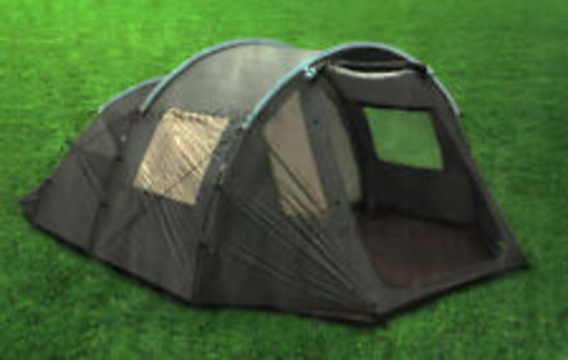 Trade lot 6 x Brand New Outdoor 6 Person Spacious Tent With 2 Bedrooms & 1 Central Living Area.