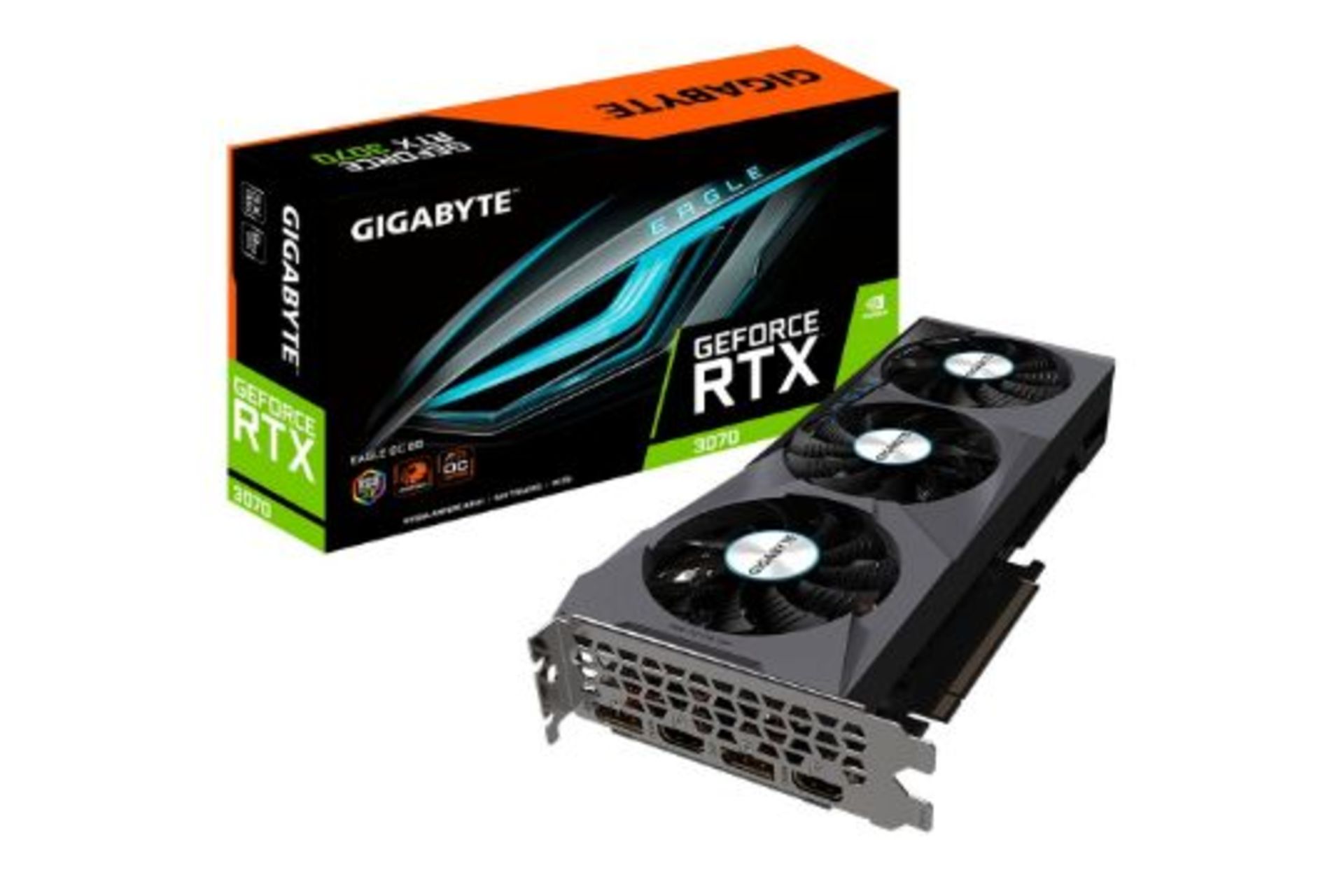 Gigabyte GeForce RTX™ 3070 EAGLE OC 8G (rev. 1.0. - P2. RRP £670.00. GIGABYTE turns the adjacent